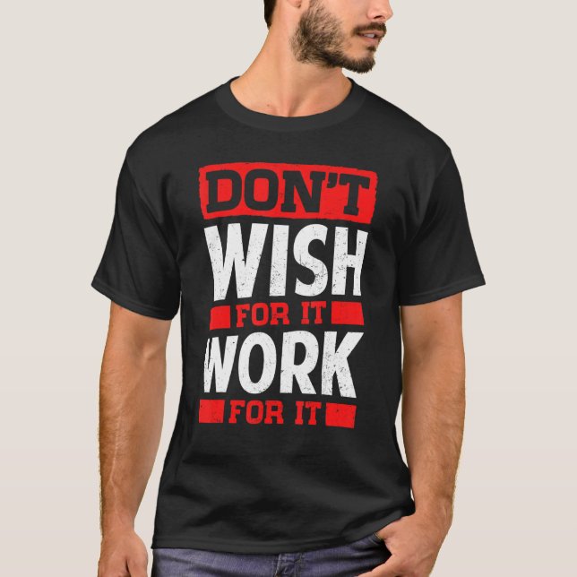 Camiseta Motiavación de trabajo Gimnasio Hombres Mujeres Ki (Anverso)