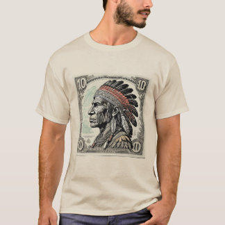 Camiseta Motif Art nativo americano