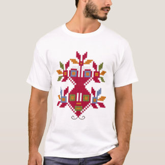 Camiseta Motif búlgaro tradicional