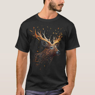 Camiseta Motif de animal de ciervo Animales de la Selva de 