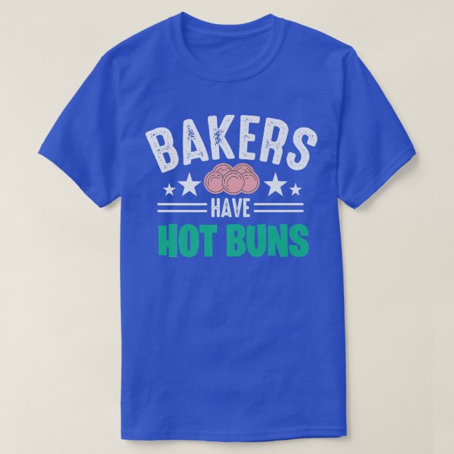 Camiseta Motif de horneado para panaderías de pasteles y ga (Diseño del anverso)