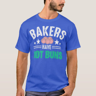 Camiseta Motif de horneado para panaderías de pasteles y ga