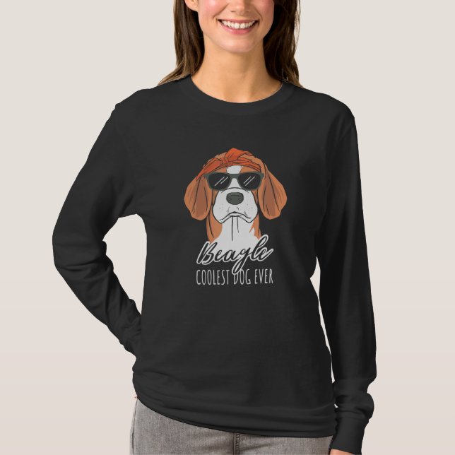 Camiseta Motif De Perro Beagle Para Perro Con Humor Diversi (Anverso)