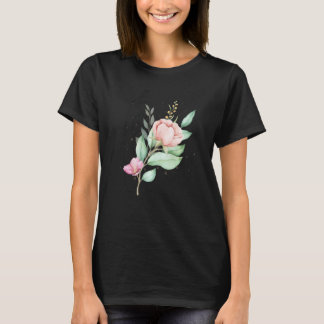 Camiseta Motif estética de línea mujer con vestuario de flo