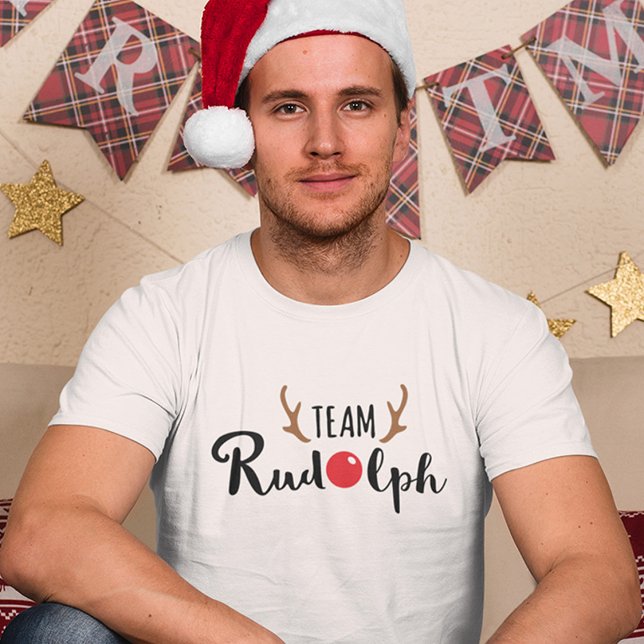 Camiseta Motif Navidades de Team Rudolph (Subido por el creador)