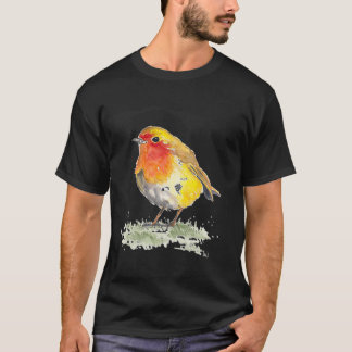 Camiseta Motif Robin Bird, Imprimir símbolos de ideas de re