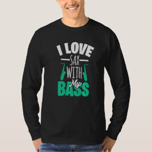 Camiseta Motif Saxofón Para El Saxofón 3