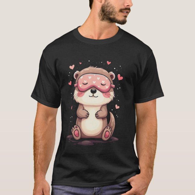 Camiseta Motismo del sueño de la nutria (Anverso)