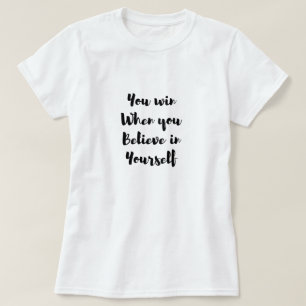 Camiseta Motivación