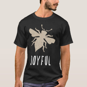 Camiseta Motivación alegre de bebe beige 1