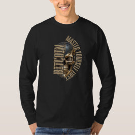 Camiseta motivación BTC | Cráneo | Bitcoin cripto