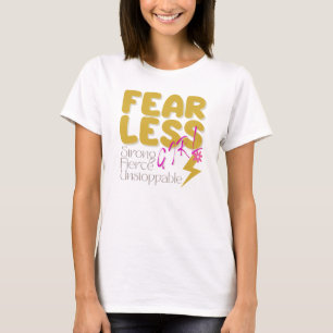 Camiseta Motivación Chica intrépida