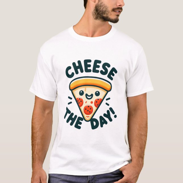 Camiseta Motivación cursi - Dilo con queso (Anverso)