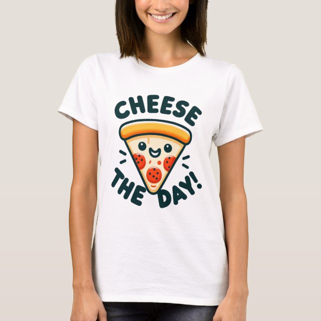Camiseta Motivación cursi - Dilo con queso (Anverso)
