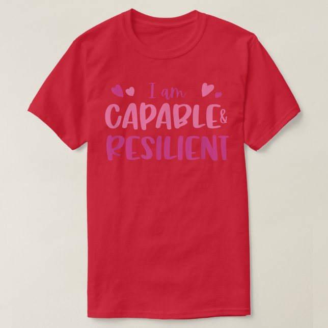 Camiseta Motivación de afirmación que da poder a la cita pa (Diseño del anverso)