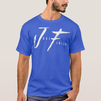 Camiseta Motivación de aptitud Acaba de terminar negrita