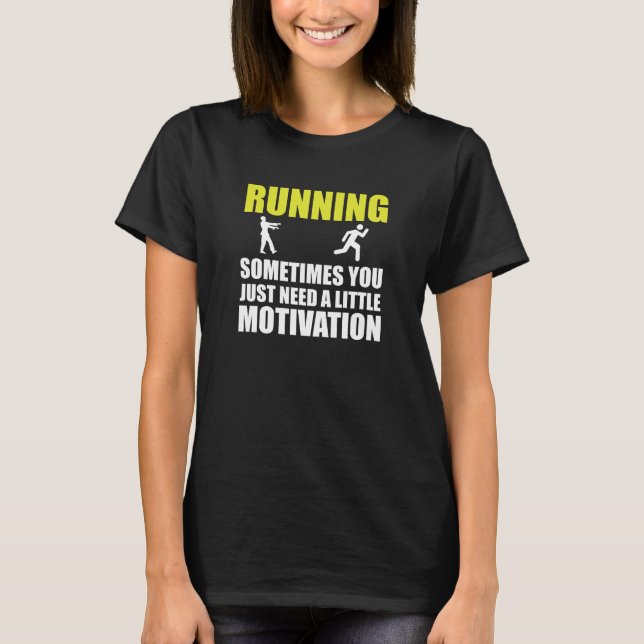 Camiseta Motivación de ejecución zombis (Anverso)