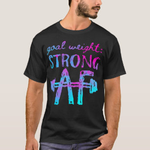 Camiseta Motivación de entrenamiento Af fuerte de peso de o
