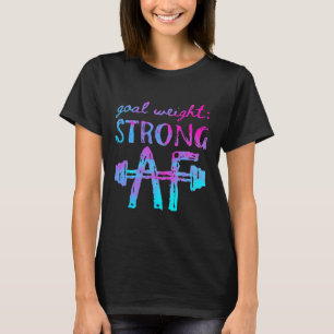 Camiseta Motivación de entrenamiento Af fuerte de peso de o