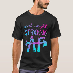 Camiseta Motivación de entrenamiento Af fuerte de peso de o