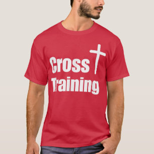 Camiseta Motivación de entrenamiento de fe cristiana en for