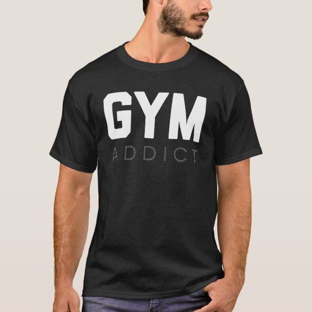 Camiseta Motivación de entrenamiento esencial para gimnasio (Anverso)
