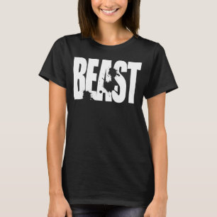 Camiseta Motivación de entrenamiento F341 para gimnasio BEA