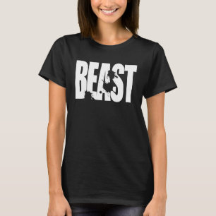 Camiseta Motivación de entrenamiento F341 para gimnasio BEA