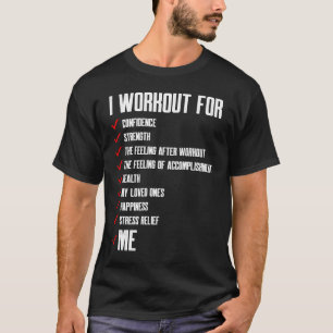 Camiseta Motivación de entrenamiento para mi aptitud
