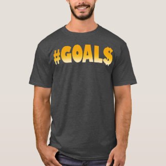 Camiseta Motivación de éxito de los Objetivos de Año Nuevo