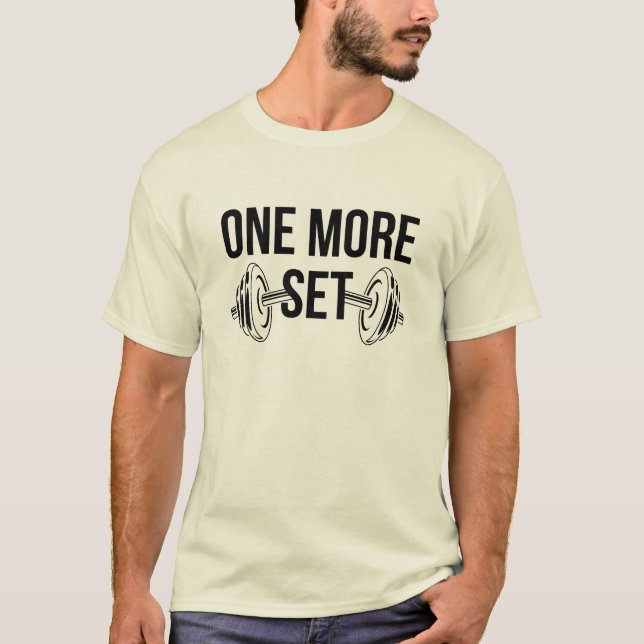 Camiseta Motivación de gimnasio (Anverso)