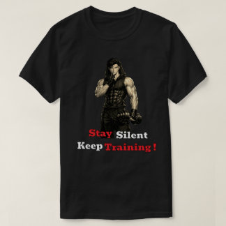 Camiseta Motivación de Gimnasio Anime