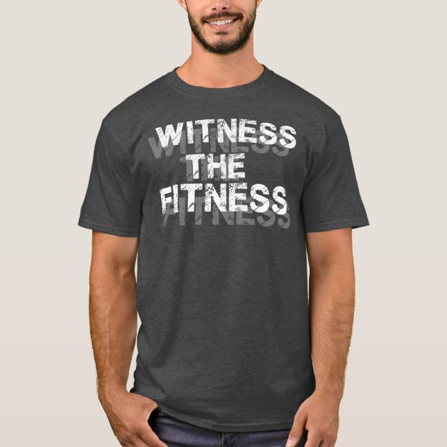 Camiseta Motivación De Gimnasio (Cuidado Con El Gimnasio) (Anverso)