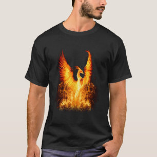 Camiseta Motivación de inspiración para Fenix Fuego Phoenix