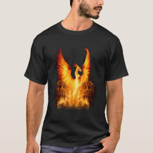 Camiseta Motivación de inspiración para Fenix Fuego Phoenix