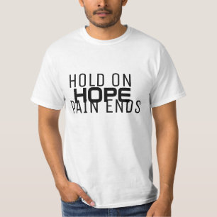 Camiseta Motivación de la esperanza blanca