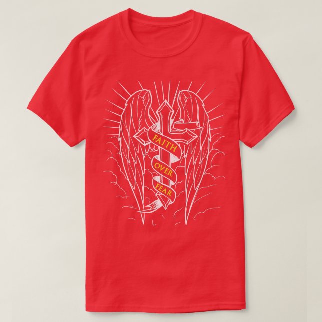 Camiseta Motivación de la fe (Diseño del anverso)
