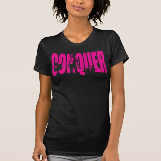 Camiseta Motivación de levantamiento de pesas de mujeres -  (Anverso)