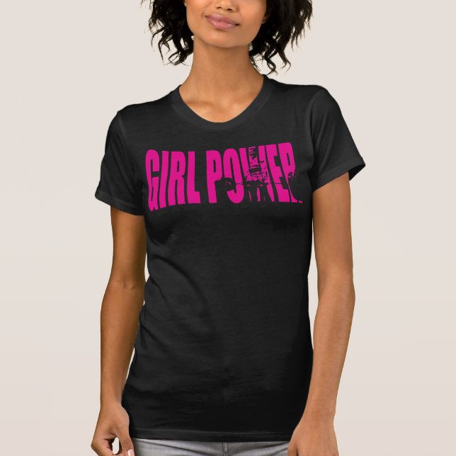 Camiseta Motivación de levantamiento de pesas de mujeres -  (Anverso)