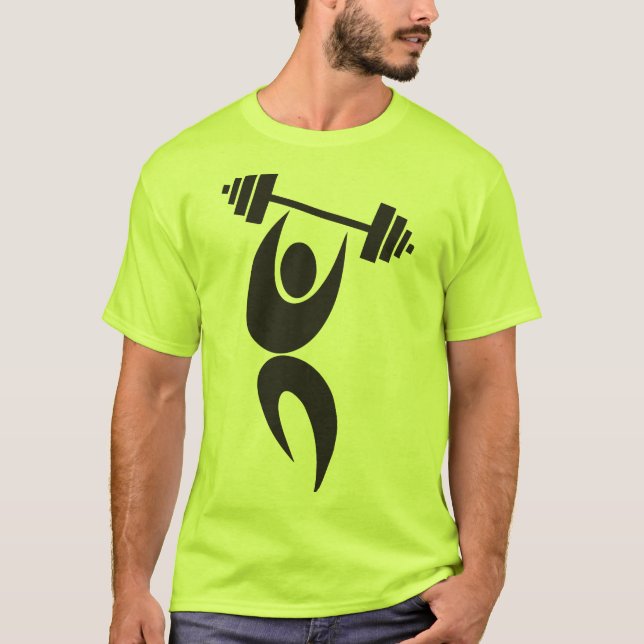 Camiseta Motivación de "Levantamiento de peso" (Anverso)