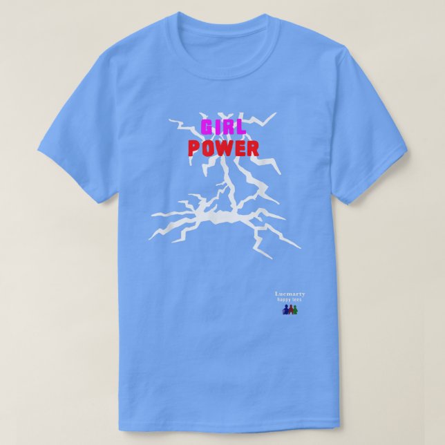 Camiseta Motivación de poder chica Señoras Gráfico de eslog (Diseño del anverso)