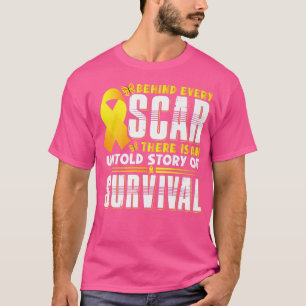 Camiseta Motivación de sensibilización sobre el cáncer infa