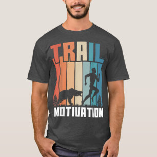 Camiseta Motivación De Trail Divertidas Mujeres Dirigiendo 