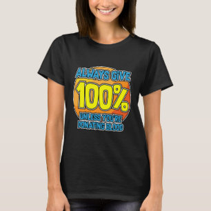 Camiseta Motivación de yoga siempre entrega donación de san
