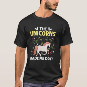 Camiseta Motivación del arco iris de Unicornio Los unicorni