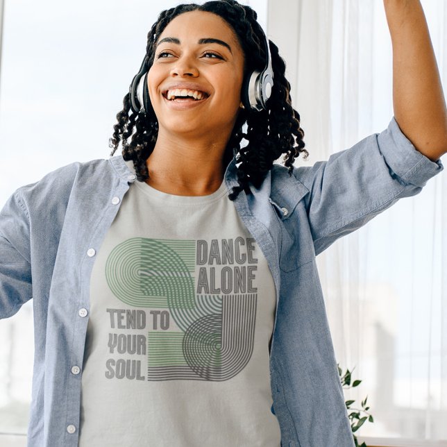 Camiseta Motivación del arte moderno de la línea retro de m (Subido por el creador)