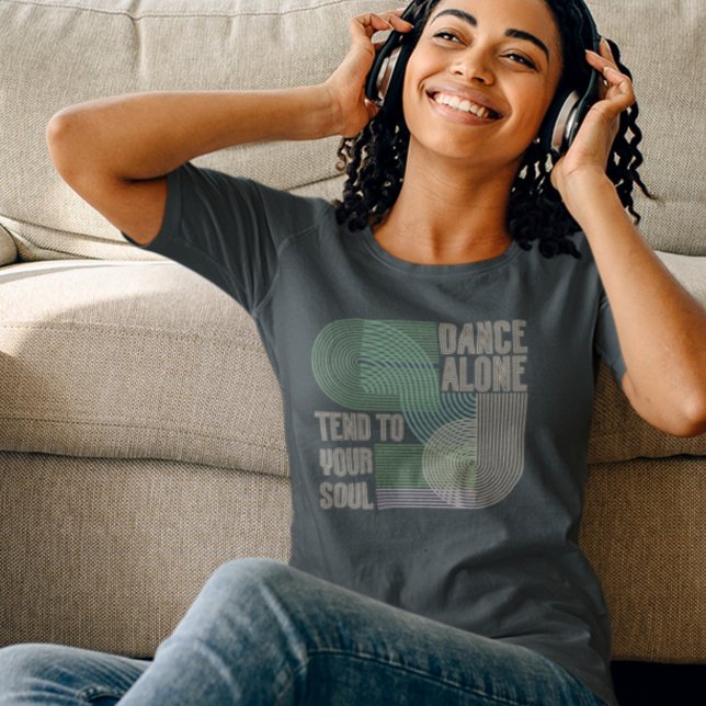 Camiseta Motivación del arte moderno de la línea retro de m (Subido por el creador)