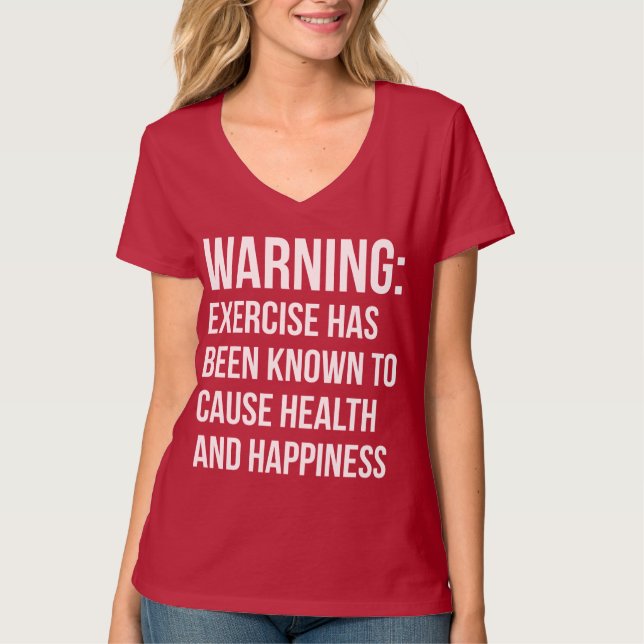 Camiseta Motivación del ejercicio (Anverso)