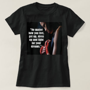 Camiseta Motivación del entrenamiento de las mujeres
