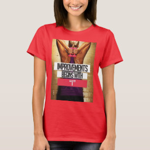 Camiseta Motivación del entrenamiento: las mejoras comienza